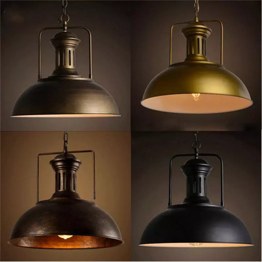 Vintage Country Loft Pendant Light - Illuminate Your Villa Cafe Bookstore Or Pub With Industrial