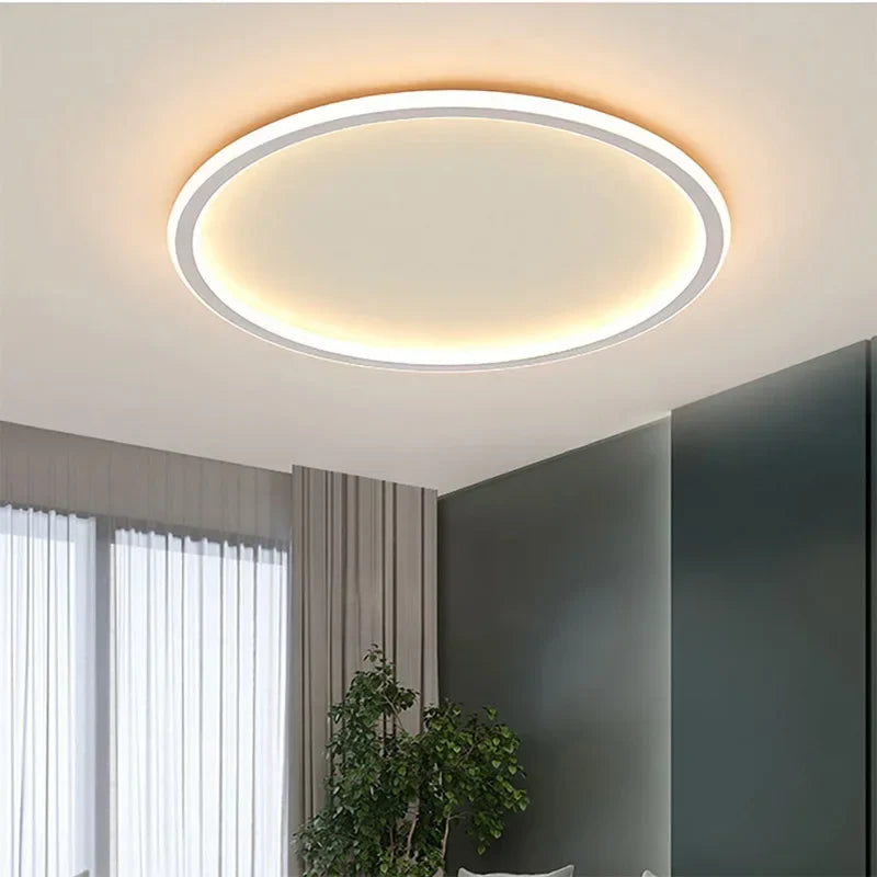 Nordic Minimalist Led Ceiling Light - Perfect For Bedroom Living Room Aisle Study Balcony Circular