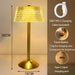 Crystal Diamond Table Lamp - Retro Led Bar Desk With Usb Rechargeable Eye Protection Night Light