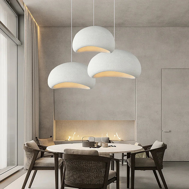 Meera - Minimalist Nordic Wabi Sabi Led Pendant Lights Stylish Dining Room Lighting Fixture’