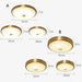 Contemporary Round Glass Shade Ceiling Lights - Led Lighting For Living Rooms Bedrooms Restaurants