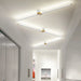 Modern Led Simple Long Strip Ceiling Light - Indoor Lighting Fixture For Bedroom Hall Balcony Aisle