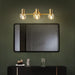 Adjustable Copper Vanity Lamp - Modern Led Mirror Light For Bedroom And Bathroom Wall Lamp