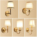 Eleanor - Full Copper American Wall Lamp Bedroom Bedside European Lighting Modern Simple Living