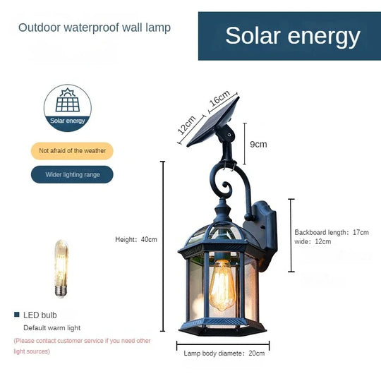 Sophia’s Solar Wall Lights Wall Lamp