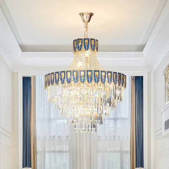 High - End Crystal Chandelier - Artistic Lighting For Living And Dining Spaces Luxury Hotels Duplex