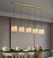 Modern Natural Marble Led Living Room Chandeliers - Elegant Lighting Fixtures For Staircases Lofts