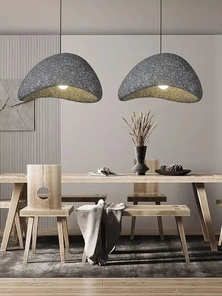 Nordic Minimalist Wabi - Sabi E27 Led Chandelier - Elevate Your Dining Living And Bedroom Spaces