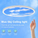 Sky Smart Lamps Led Ceiling Light Fixture - Moon Lights With App Remote Control Ideal For Living