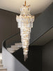 New Design Villa Living Room Crystal Chandelier - Grandeur For High Ceilings Hotel Lobbies And