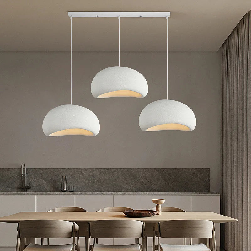 Meera - Minimalist Nordic Wabi Sabi Led Pendant Lights Stylish Dining Room Lighting Fixture’