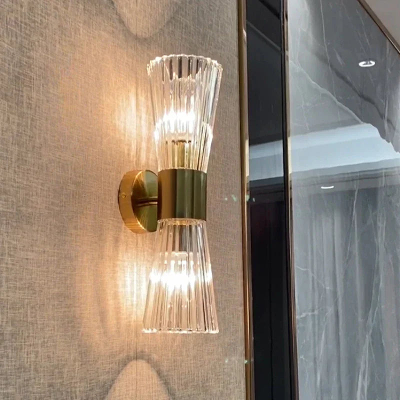 Hazel’s Luxury Gold Led Wall Lamp - Elegant Lighting For Your Foyer And Dining Room Wall Lamp