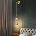 Italian Crystal Wall Lights - Led Creative Raindrops Lamp For Restaurant Bedroom Bedside Decor