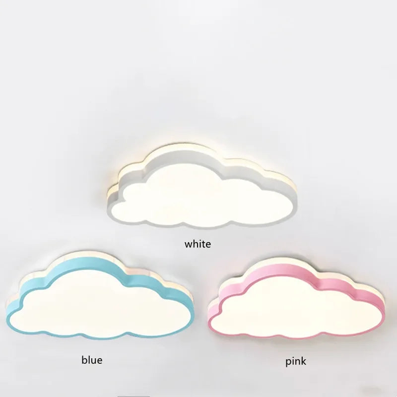 Cloud Lamp Led Ceiling Lights - Room Decor Para Habitacion White/Blue/Pink Body Luminaire Ideal For