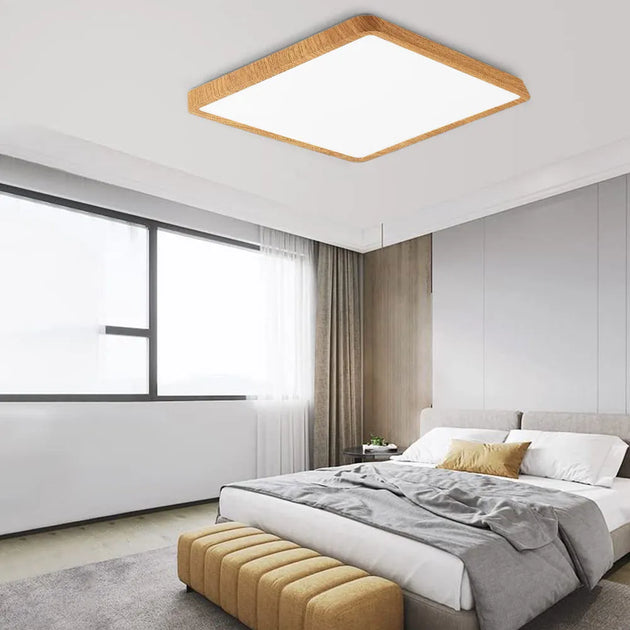 Smart Led Ceiling Lamp - 20 - Inch Ultra - Thin Lighting Fixture For Living Room Bedroom And