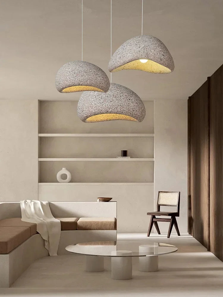 Nordic Minimalist Wabi - Sabi E27 Led Chandelier - Elevate Your Dining Living And Bedroom Spaces