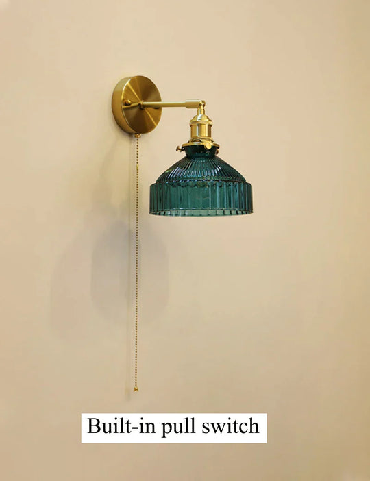 Vintage Nordic Wall Light With Switch - Stylish Lighting For Living Rooms And Bedside Reading Wall