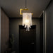 Elegant Postmodern Copper Chandelier - Ideal For Creative Bedroom Bedside Corridor And Restaurant