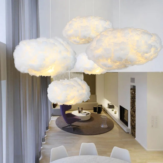 Modern Pendant Lamp - Perfect For Living Room Bedroom Kids’ Led Hanging Lighting Fixture Stylish