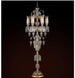 Modern Clear Golden Crystal Table Lamp - Artistic Decor For Bedroom And Living Room