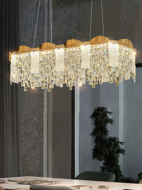 Elegant Modern Circular Crystal Chandeliers - Adding Light Luxury And Creativity To Your Living