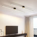 Modern Led Simple Long Strip Ceiling Light - Indoor Lighting Fixture For Bedroom Hall Balcony Aisle