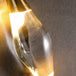 Postmodern Crystal Wall Lamp - Copper Body Light For Bedside Stair Sconce Brass Foyer Dining Room