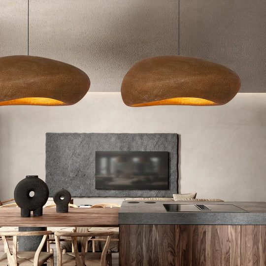 Nordic Retro Wabi - Sabi Wind Led Pendant Lights - Unique Home Decor For Restaurants Bars Dining