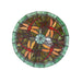 Tiffany Stained Glass Round Ultra - Thin Ceiling Lamp - Elegance For Balconies Corridors Bedrooms