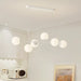 Elegant French White Pendant Lamps - Illuminate Your Dining Table And Kitchen Island With Timeless