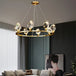 Nordic Led Crystal Pendant Lights - Elegant Chandelier For Living Rooms Bedrooms Kitchens And Home