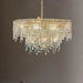 Elegant Golden Round Chandelier - A Creative New Design For Living Rooms Dining And More Chandelier