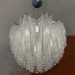 Modern Crystal Chandelier - Luxury Staircase Illumination With Chrome Accents And Led Elegance