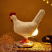 Simulated Animal Funny Chicken Night Light - Decorative Home Decor For Parties And Carnivals Table