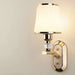 Modern Led Wall Lamp With Glass Lampshade - Stylish Sconces For Hotel Bedroom Living Room Stairs