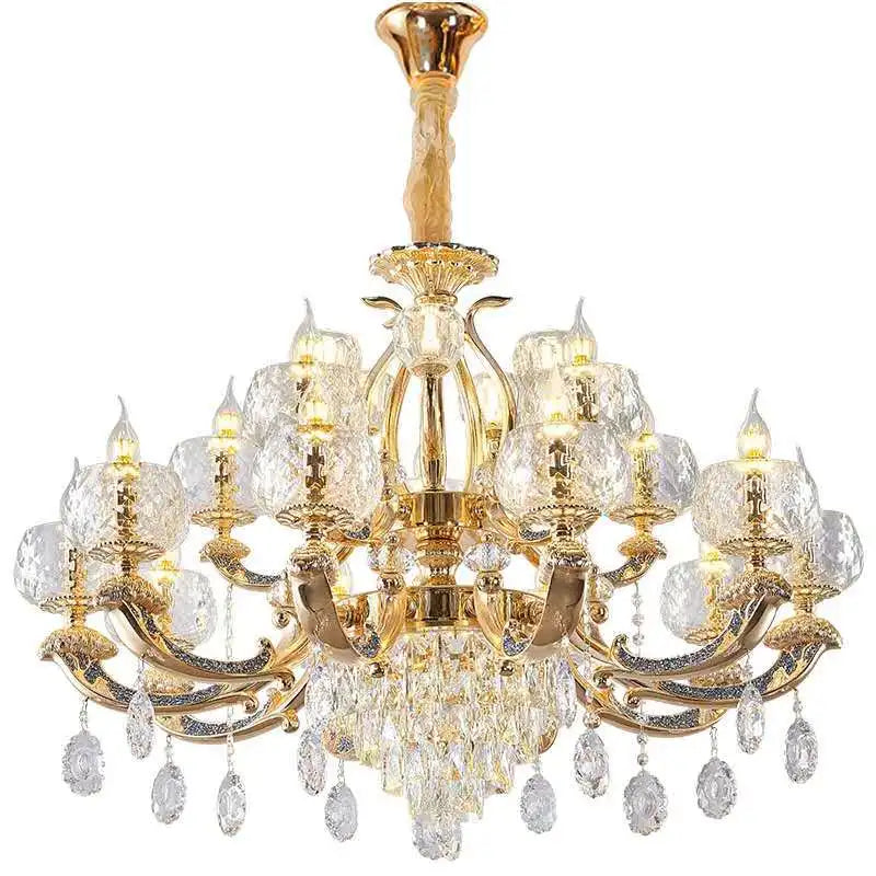 European Modern Simple Chandelier - Luxury Lighting For Home Villa Hotel And Duplex Architectural