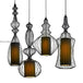 American Birdcage Retro Chandelier With Creative Hollow Design For Living Room Elegance Pendant