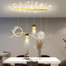 Elegant Crystal Chandelier - Perfect For Home Decor Restaurants And Villa Ceilings Pendant Lights