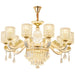 Elegant European Style Crystal Chandelier - A Light Luxury Atmosphere Fixture For Living Rooms