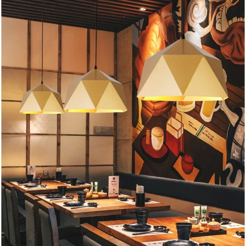 Modern Pendant Light Restaurant Chandelier Industrial Hanging Lamps For Ceiling Dining Table And