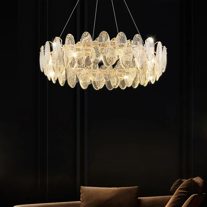 Luxurious Crystal Chandelier For Living Rooms And Master Bedrooms - Nordic Postmodern Minimalist