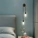 Chic Modern Led Wall Light - Gold Indoor Decor Ideal For Vanity Living Room Kitchen Bedroom And