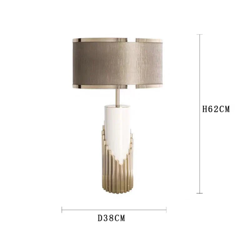 Nordic Light Luxury Desk Lamp - Elevate Your Living Space With Postmodern Creative Elegance Table