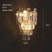 Luxury Gold Led Crystal Pendant Lights - Artistic Ceiling Decor For Maison - Inspired Living Spaces