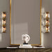 Versatile Dimmable Led Crystal Chandelier - Elegant Lighting Fixture In Gold Chrome And Black