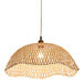 Modern Hand - Woven Bamboo Pendant Lights - Artistic Rattan Wicker Chandeliers For Dining Rooms And