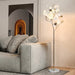 Modern Ginkgo Leaf Light Luxury Floor Lamp - Warm Led Lighting For Bedrooms And Living Rooms With