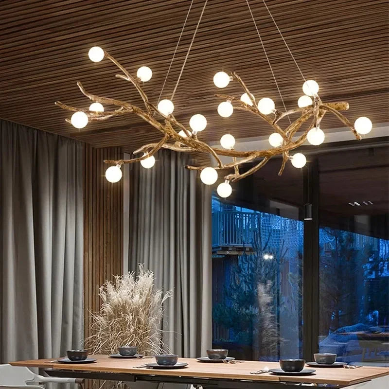 Contemporary Branches Led Chandeliers - Minimalist Lighting For Living Spaces And More Pendant