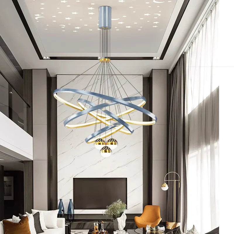 Chic Nordic Dining Room Chandelier - Stylish Ceiling Lamp For Indoor Lighting Pendant Light