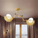 Modern Led Gold Bird’s Nest Chandeliers - Illuminate Your Living Dining And Kitchen Spaces With